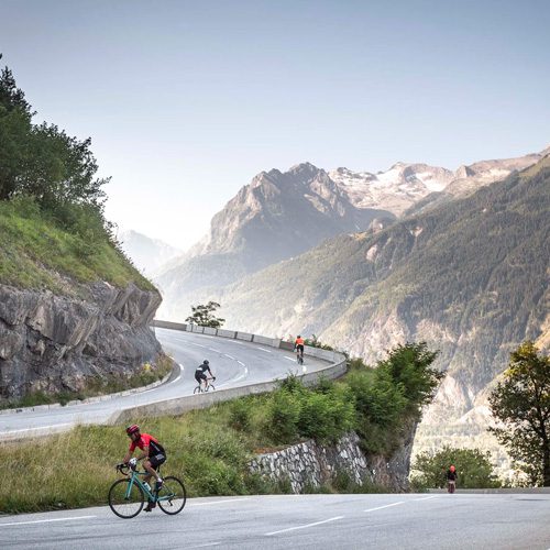 Alpe D'Huez final climb on the La Marmotte GranFondo Alpes 2025