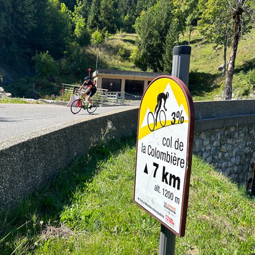 Col de la Colombiere, Route des Grandes Alps